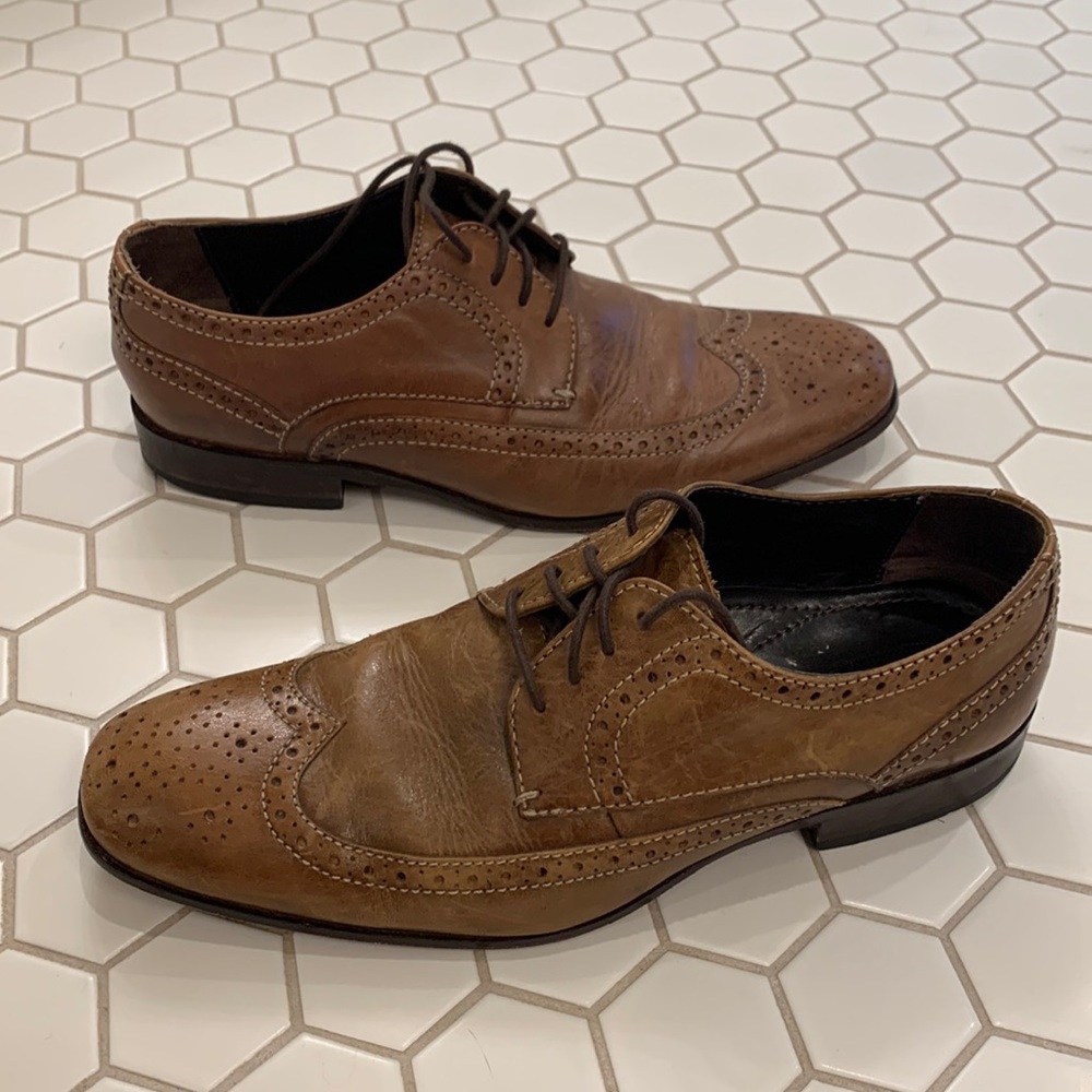 Bostonian size 10.5 dress shoe brown